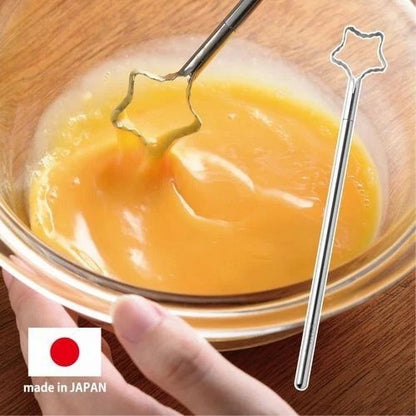 Arnest Star Egg Mixer Made in Japan for Omelets, Scrambled Eggs & TKG