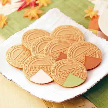 Tokyo Fugetsudo Hokusai Gaufrettes 24 pcs Japanese Wafer Cookies Gift Tin Made in Japan