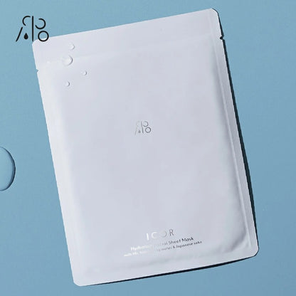 ICOR Sake Facial Sheet Mask 5 Sheets Japanese Skincare Mt. Yotei Spring Water Niseko Hokkaido