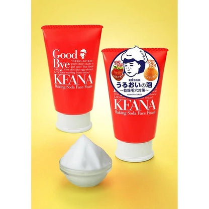 Keana Nadeshiko Baking Soda Foaming Face Wash 100g Pore Cleansing Made in Japan