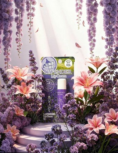 Hokkaido Limited Lavender Lip Balm 5g x 3 Made in Japan Beauty Care