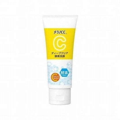 Rohto Melano CC Deep Clear Enzyme Facial Cleanser 130g Japanese Skincare