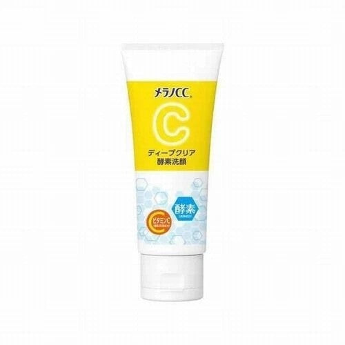 Rohto Melano CC Deep Clear Enzyme Facial Cleanser 130g Japanese Skincare