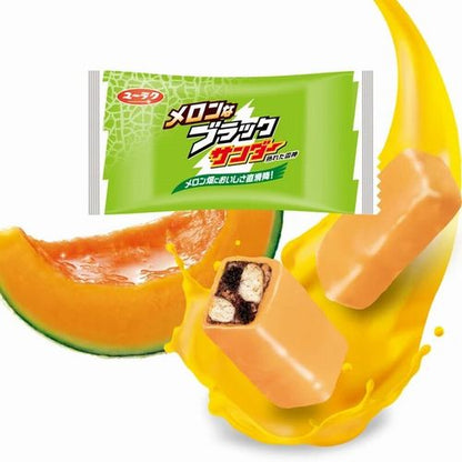 Black Thunder Hokkaido Limited Melon-na Black Thunder Hokkaido Melon Chocolate Snack 10pcs
