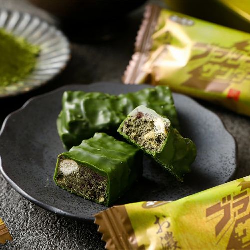 Black Thunder Kyoto Limited Uji Matcha Chocolate Snack 8pcs