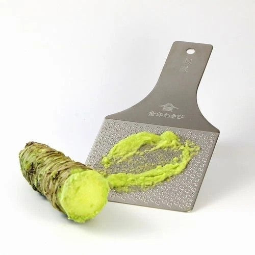 KINJIRUSHI Hagane-Zame Wasabi Grater Stainless Steel Made in Japan