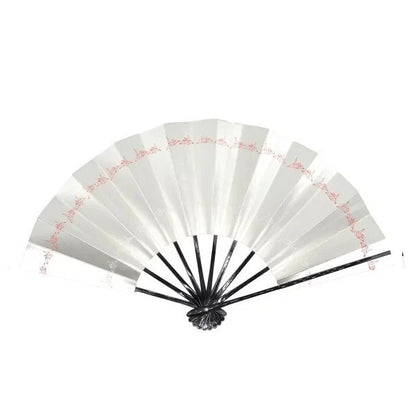 Japanese Hokusai Red Fuji Decorative Fan Stand Box Kyoto Made in Japan