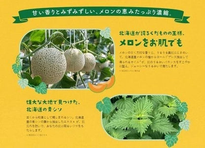 LuLuLun Hokkaido Limited Melon Face Mask 7 Sheets x5 Made in Japan