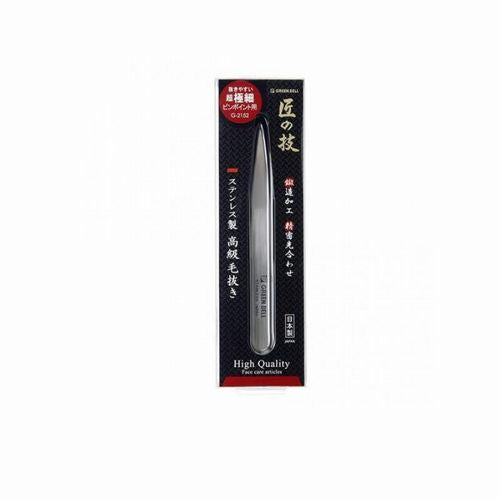 Green Bell Takumi Fine Tip Tweezers Made in Japan Stainless G-2152